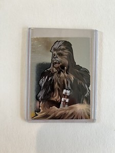 2010 Star Wars GALAXY SERIES 5 SILVER FOIL INSERT Card Chewbacca #3