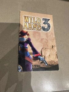 Wild Arms 3 Sony Playstation 2 PS2 Instruction Booklet/Manual Only - Picture 1 of 3
