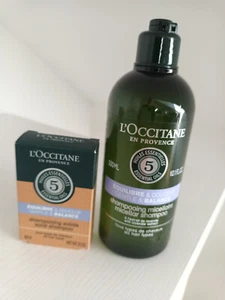 L´OCCITANE GENTLE & BALANCE Shampoo 300 ml + solid festes Shampoo 60 g unbenutzt - Bild 1 von 2