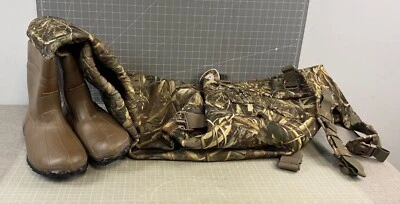 Avery Realtree MAX-7 5mm Neoprene Chest Wader 1600g Thinsulate Boot Sz 12 STOUT - Image 1 of 4