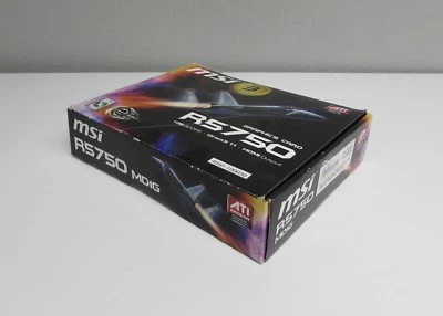 MSI R5750-MD1G Graphics Card / Video Card 1GB DDR5 HDMI, DVI-I, VGA - Image 1 of 4