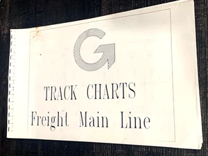 Guilford Railway Systems Freight Main Line Track Chart Pages on DVD - Picture 1 of 5
