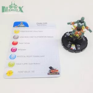 Heroclix Street Fighter Set Dhalsim #004 ¡Figura común con tarjeta! - Imagen 1 de 1