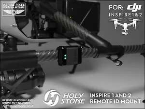 DJI Inspire 1 and 2 Holy Stone Remote ID Module Mount (RID Module Not Included) - Picture 1 of 6