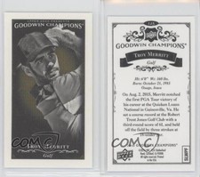 2016 Upper Deck Goodwin Champions Black & White Canvas Minis Troy Merritt #125