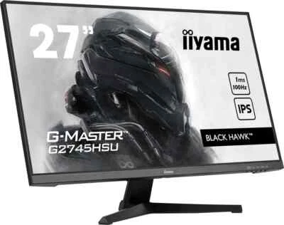MONITOR IIYAMA G-MASTER G2745HSU-B2 100HZ 1MS SPEAKERS 27" FREESYNC USB HUB - Bild 1 von 4
