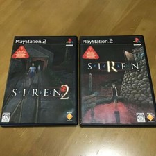 Siren1 2 Set PlayStation2 PS2 Sony Used Japan Survival Adventure Game Tested