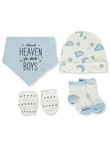 Baby Views Baby Boys' 8-Piece Layette Gift Set BEB04307MTI0TO3M000000000 - Picture 1 of 5