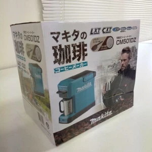 Makita CM501DZ Portable Rechargeable Coffee Maker Blue Body Only NEW - Picture 1 of 6