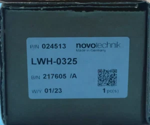 New One Novotechnik LWH-0325 Position Transducer Expedited Shipping LWH0325 - Picture 1 of 5
