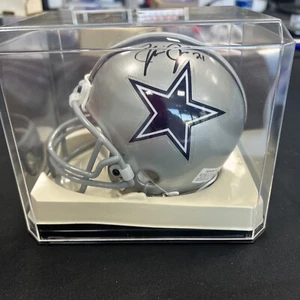 Julius Jones & La’Roi Glover Dual Signed Autographed Mini Helmet Cowboys - Picture 1 of 6