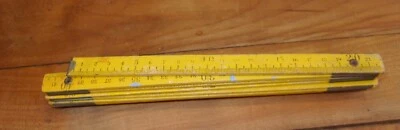 ANCIEN METRE BOIS PLIABLE 200CM DE LONG - Photo 1/4