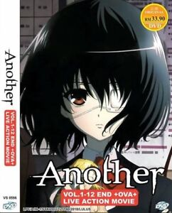 DVD Anime ANOTHER Complete Series (1-12) +OVA +Live Action Movie English DUB