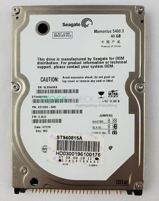 Seagate ST940815A Hard Disk Drive - Image 1 of 4