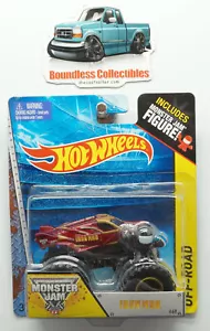 HOT WHEELS 1:64 MONSTER JAM IRON MAN TRUCK 2013 OFF-ROAD FIGURINE MARVEL - Picture 1 of 1