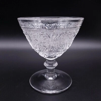 4" Duncan & Miller Sandwich Vástago Transparente 41 Champagne/Tall Sherbet Foto 1 de 4