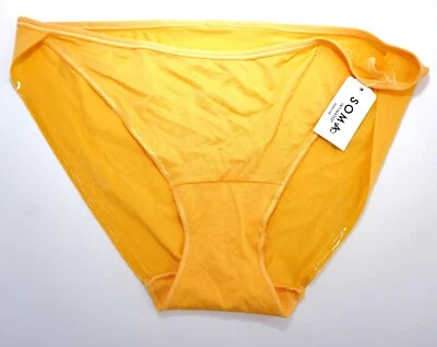 Soma Intimates Vanishing Edge Micro Bikini ~Nectarine Zest~ Size: L (NWT) - Image 1 of 3