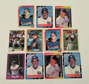 Tigers Braves Darrell Evans Lot 1987 Topps 265 1988 Donruss 250 1990 Upper Deck - Picture 1 of 12