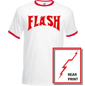 Flash Mens Fancy Dress T-Shirt Costume As Worn By Queen Freddie Mercury Gordon - Picture 1 of 1