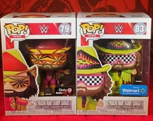Funko POP! WWE - RANDY SAVAGE (Diamond) #79 (GS) & RANDY SAVAGE #83 (Walmart) - Imagen 1 de 11