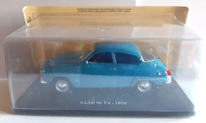#037) DIE CAST AUTO VINTAGE - SAAB 96 V4 - 1970 - scala 1:24 - Foto 1 di 1