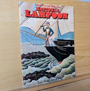 National Lampoon Vol. 1 No. 53 August 1974 Isolationism and Tooth Care NO LABEL - Foto 1 di 10