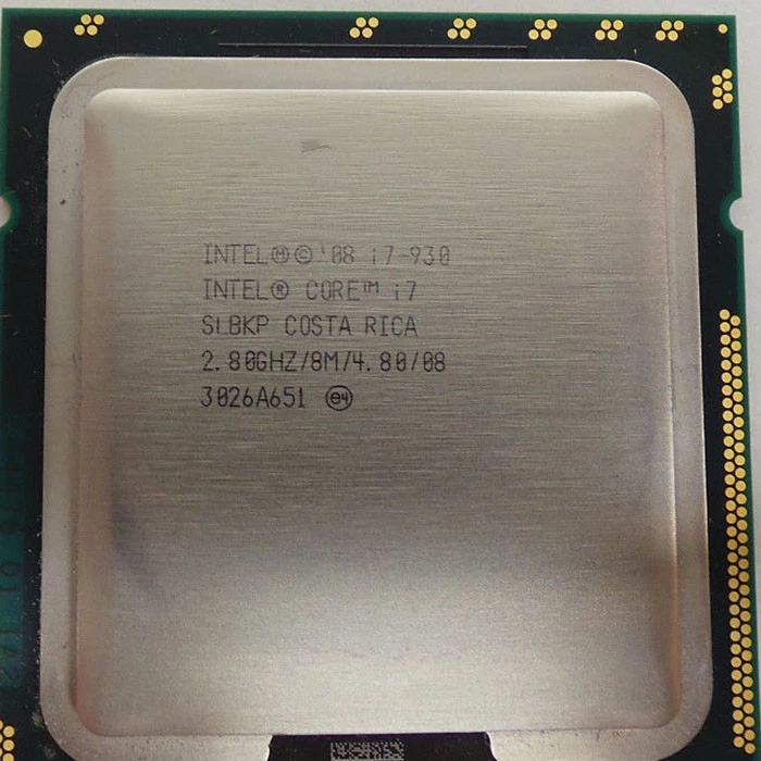 Intel Core i7-930 2.8GHz SLBKP LGA1 366 (AT80601000897AA) Processor - Image 1 of 1