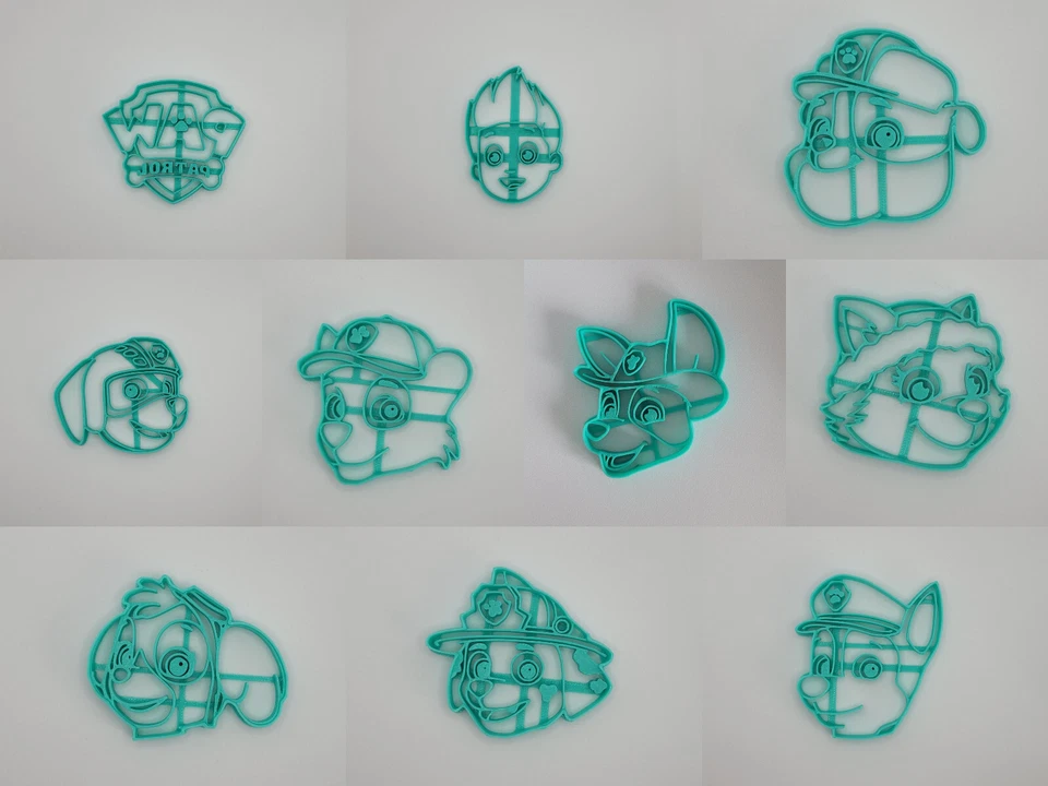 Paw Patrol Ausstecher Förmchen - Bild 1 von 1