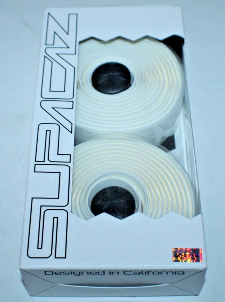 Supacaz Suave BT81 White Handlebar Bar Tape Bike Wrap Road Touring 2000x30x2.5mm - Image 1 of 4