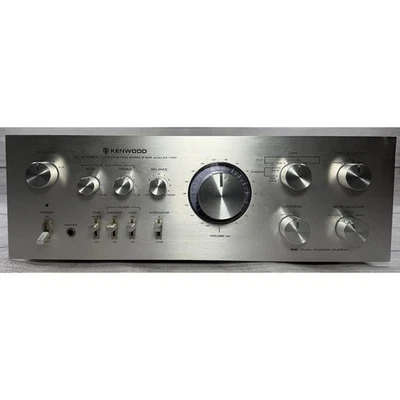Amplificador integrado estéreo Kenwood DC KA-7100 de colección - probado Foto 1 de 4