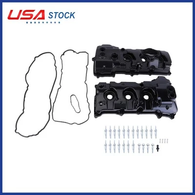 Tapas válvulas izquierda y derecha para Ford Transit-350 HD 2015 2016-2022 3,5 L V6 Turbo Foto 1 de 4