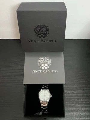 NOVO Relógio Feminino Vince Camuto Prata Ayla na Caixa Original - Imagem 1 de 4