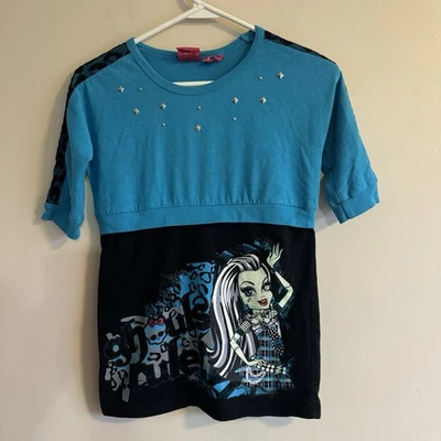 Camiseta Monster High Frankie Stein Niñas 10/12 Grande Foto 1 de 4