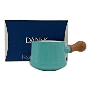 NEU Dansk Kobenstyle Butterwärmer T3,7"xB7,4"xH3,1" Teakholz Griff - Bild 1 von 6