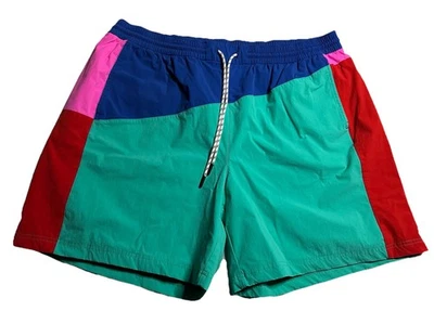 Chubbies NWOT Colorblock Mens Swimming Elastic Waist Trunks Sz XXL 5.5" Inseam - Image 1 of 3