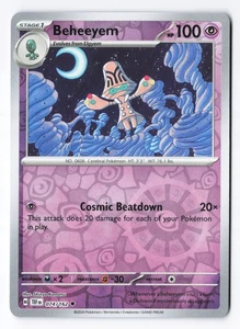 Beheeyem 074/162 - SV05: Temporal Forces Reverse Holo NM - Picture 1 of 2