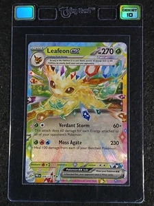 2025 Pokémon Prismatic Leafeon EX #006/131 - Taby Card™ GEM MT 10 - Picture 1 of 2