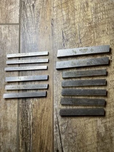 Set punte utensili tornio Mo-Max USA 3/16–3/8” HSS Cleveland vintage anni 70 13 pezzi - Foto 1 di 6