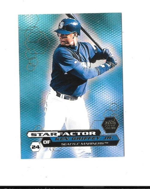 2000 Pacific Aurora Ken Griffey Jr STAR FACTOR RARE - Image 1 of 1