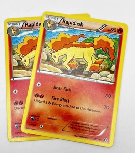 Rapidash 17/114 2x x2 Pokémon Karte 2016 Steam Siege LP - Bild 1 von 1