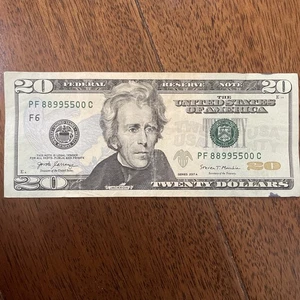 Fancy Serials Numbers “QUAD PAIRS” $20 2017A PF(88995500)C Collectors Gems 💎 - Picture 1 of 5