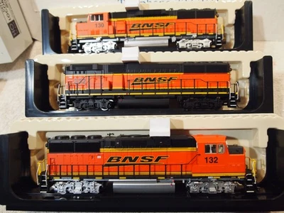 FOX VALLEY MODELS  B N S F  H3  EMD GP-60  A-B-A  LASH-UP DC ONLY,(NO SOUND/DCC) - Image 1 of 4