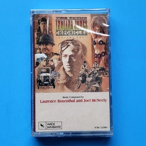 The Young Indiana Jones Chronicles Volume One Soundtrack Cassette Tape NEW - Picture 1 of 6