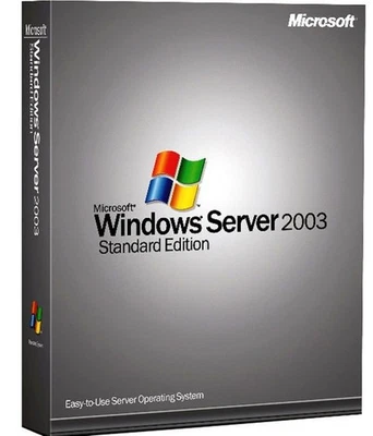 Windows Server 2003 Enterprise & Standard Editions 32 bit w/ 2 Keys Italian - Image 1 of 3