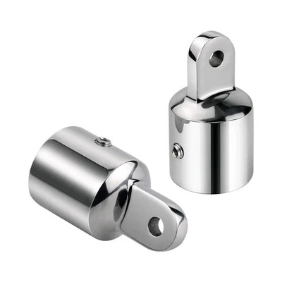 2 pièces raccords d'extrémité d'oeil de bateau yacht en acier inoxydable de q - Photo 1/4