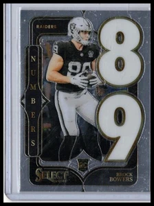 2024 Panini Seleziona #12 Brock Bowers Seleziona Numeri - Foto 1 di 2