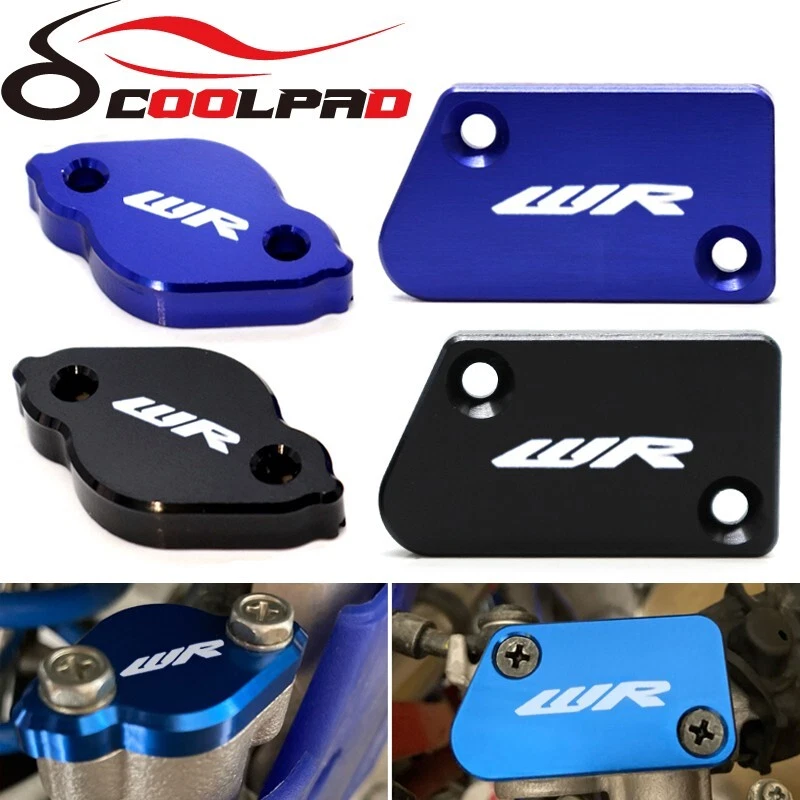 Capas de reservatório de cilindro de freio dianteiro traseiro para YAMAHA WR450F WR250F 2017-2024 - Imagem 1 de 4