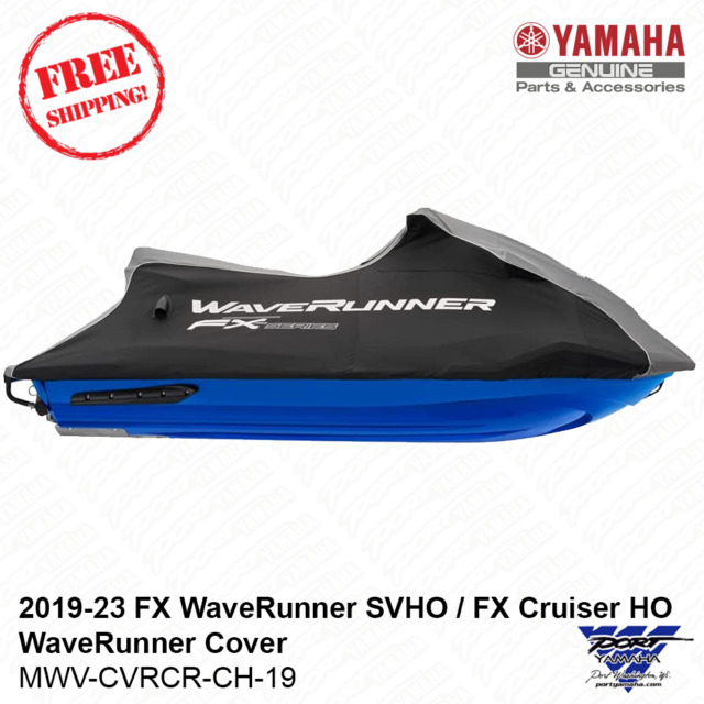 Weatherproof Jet Ski Cover for Yamaha Wave Runner FX Cruiser 2006-2008  RED All Weather Trailerable Protect from Rain, Sun,  More! Inc 