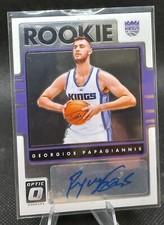 2016-17 Panini Donruss Optic - Rookie Signatures #22 Georgios Papagiannis CAR