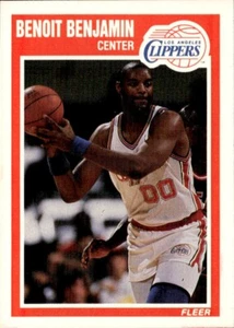 1989-90 Fleer #69 - Benoit Benjamin - Picture 1 of 2